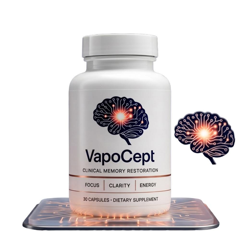 VapoCept Capsules bottle, 30 capsules dietary supplement
